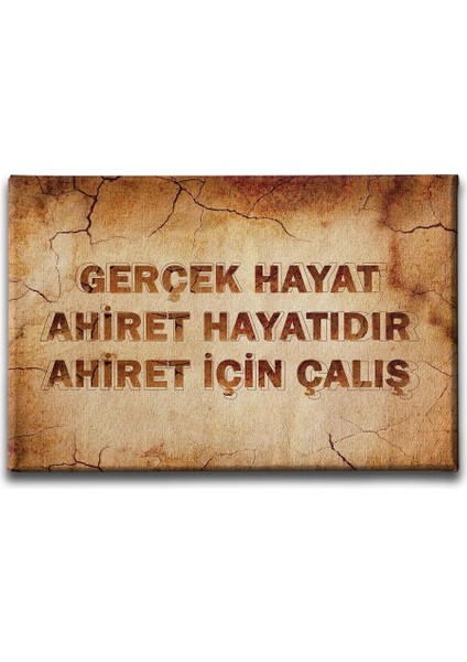 Gerçek Hayat Kanvas Tablo