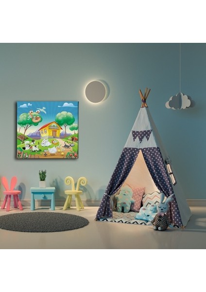 Hayvanlar Çocuk Kanvas Tablo modelleri