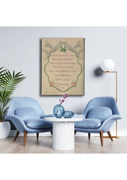 Mevlana'nın 7 Öğüdü Tablo modelleri