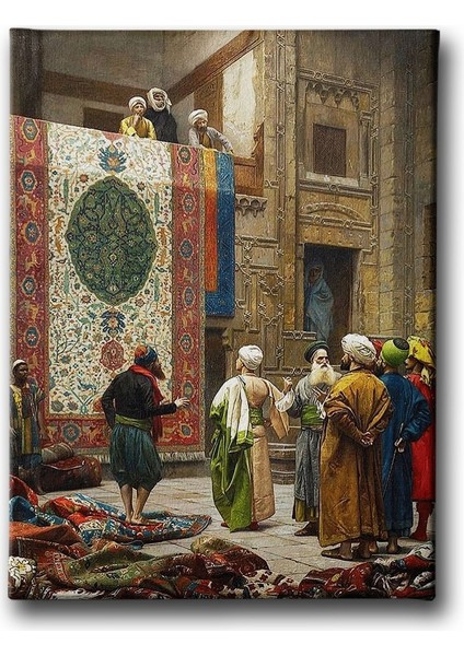 Halı Satıcısı Canvas Tablo