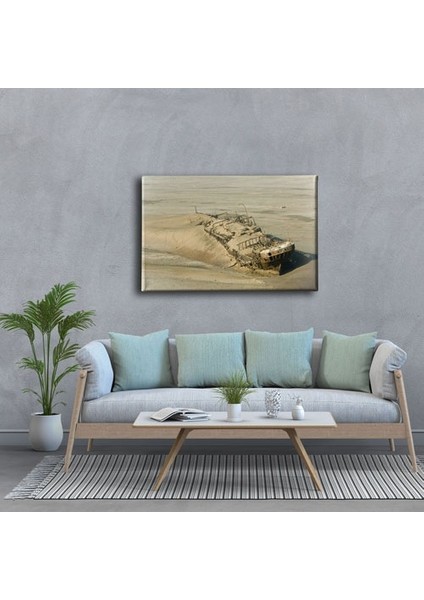 Hurda Gemi Canvas Tablo modelleri