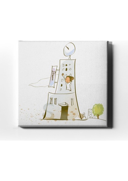 Çocuk Rüyası Kanvas Tablo