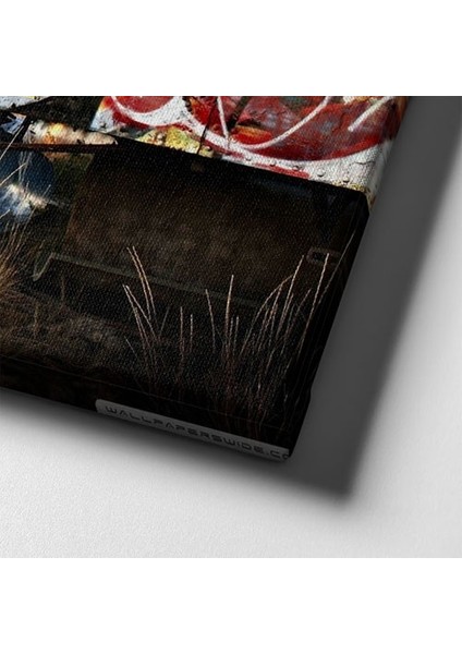 Hurda Tren Canvas Tablo indirimleri
