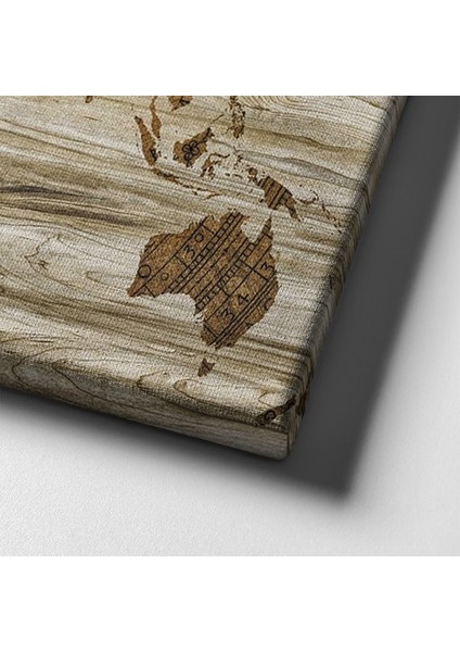 Eski Harita Canvas Tablo indirimleri