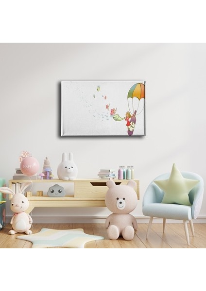 Uçan Çocuk Kanvas Tablo modelleri