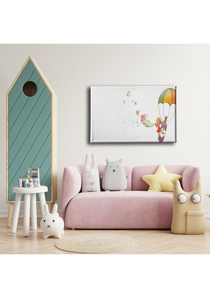 Uçan Çocuk Kanvas Tablo fırsatları