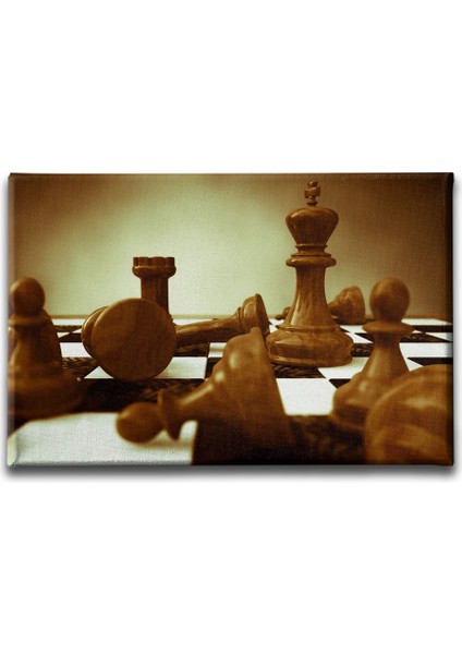 Satranç Canvas Tablo