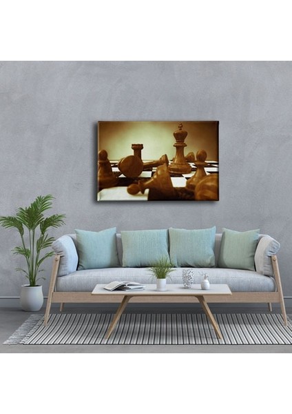 Satranç Canvas Tablo