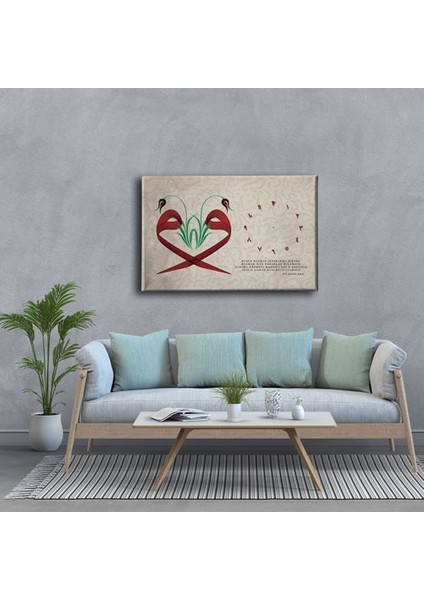 Laleli Vav Saatli Tablo modelleri