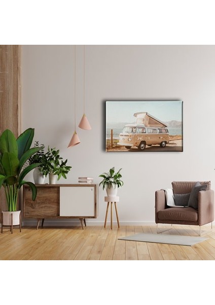 Klasik Vosvos Minibüs Canvas Tablo fırsatları