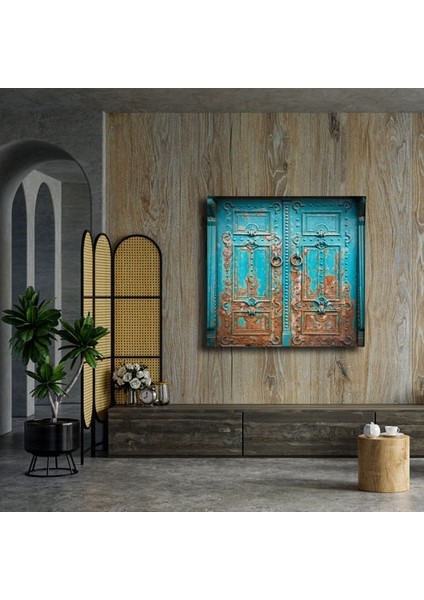Antika Kapı Canvas Tablo modelleri