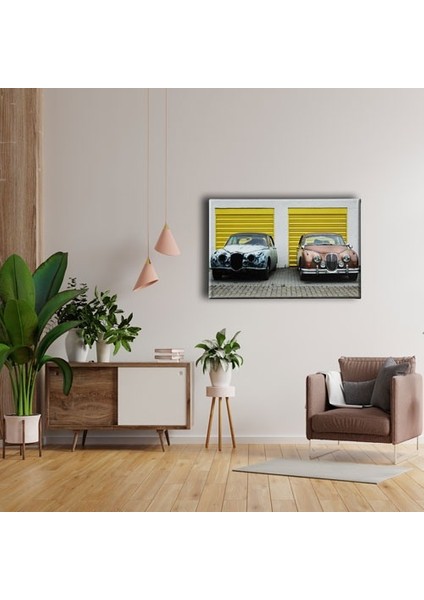 Klasik Arabalar Canvas Tablo fırsatları