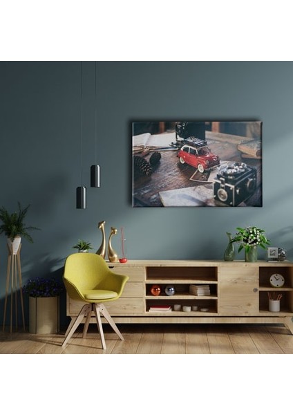 Klasik Vosvos Araba Canvas Tablo fiyatları