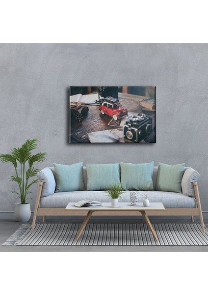 Klasik Vosvos Araba Canvas Tablo modelleri