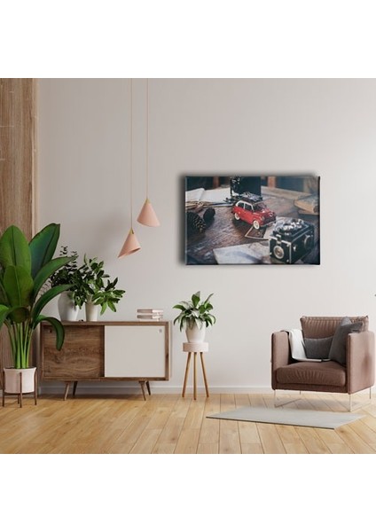 Klasik Vosvos Araba Canvas Tablo fırsatları