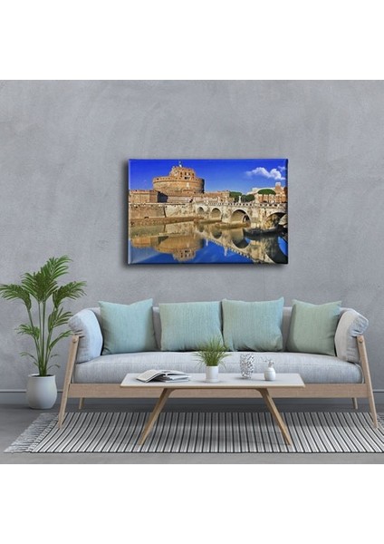 Kutsal Melek Kalesi Canvas Tablo