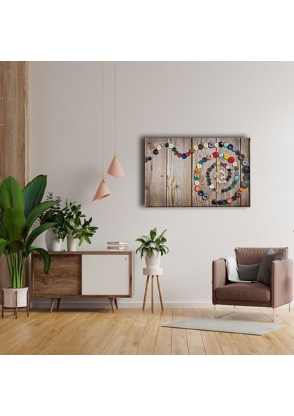 Düğme Cümbüşü Canvas Tablo fırsatları