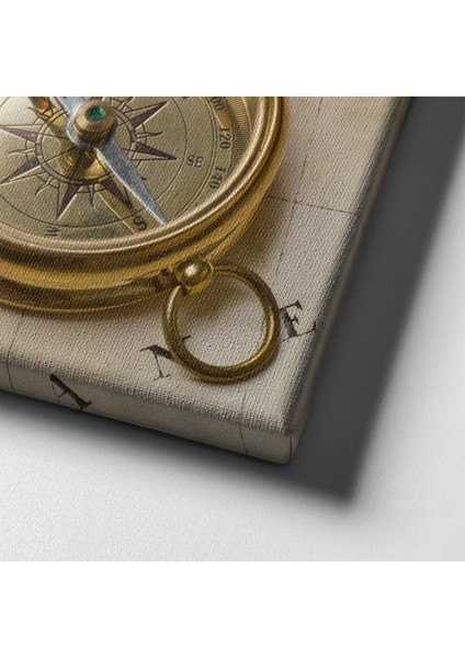 Eski Pusula ve Harita Canvas Tablo indirimleri