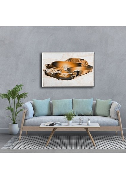 Klasik Araba Canvas Tablo modelleri