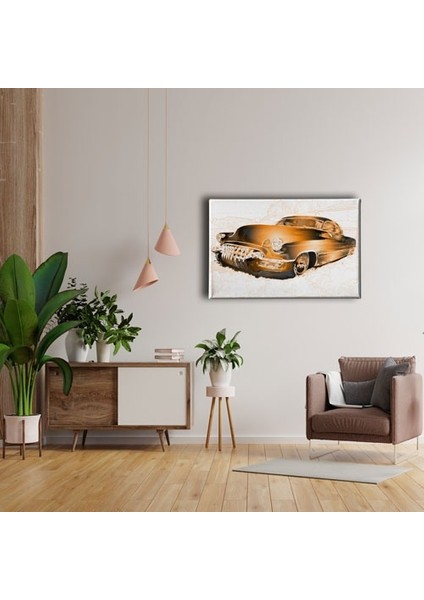 Klasik Araba Canvas Tablo fırsatları
