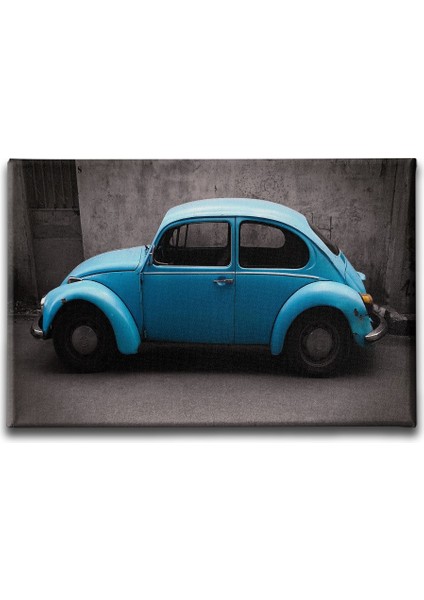 Mavi Vosvos Canvas Tablo