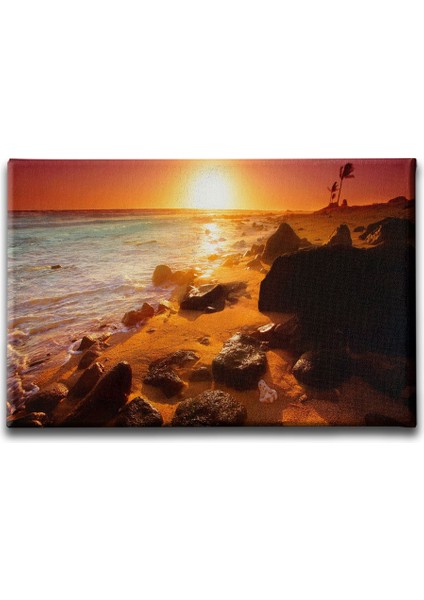 Gün Batımı Manzara Tablo