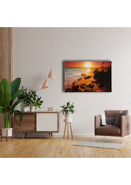 Gün Batımı Manzara Tablo fırsatları