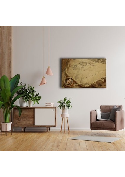 Eski Harita Canvas Tablo fırsatları