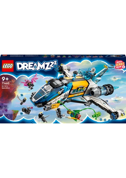 ® DREAMZzz Bay Oz'un Uzay Otobüsü 71460 - 9 Yaş ve Üzeri Macera Sever Çocukların 2 Farklı Şekilde Inşa Edilebileceği Bir Okul Otobüsü Içeren Yaratıcı Oyuncak Yapım Seti (878 Parça)