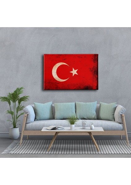 Türk Bayrağı Kanvas Tablo modelleri