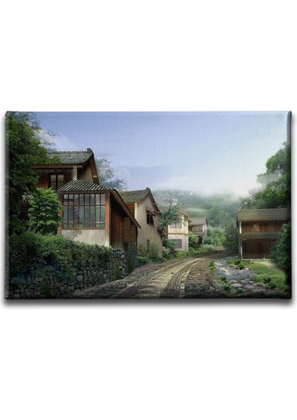 Kasaba Manzara Tablo