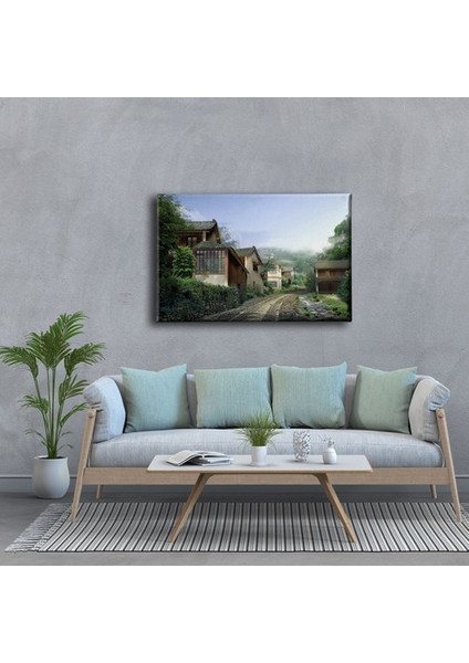 Kasaba Manzara Tablo modelleri