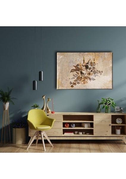 Semazen Çiçek Motifli Tablo fiyatları