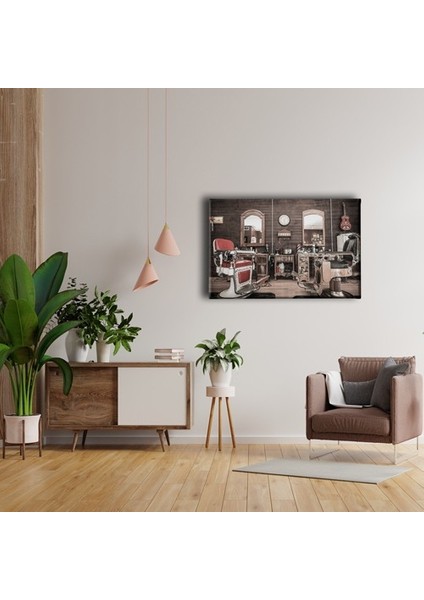 Berber Yağlı Boya Kanvas Tablo fırsatları