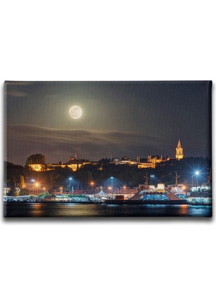 Istanbul City Canvas Tablo