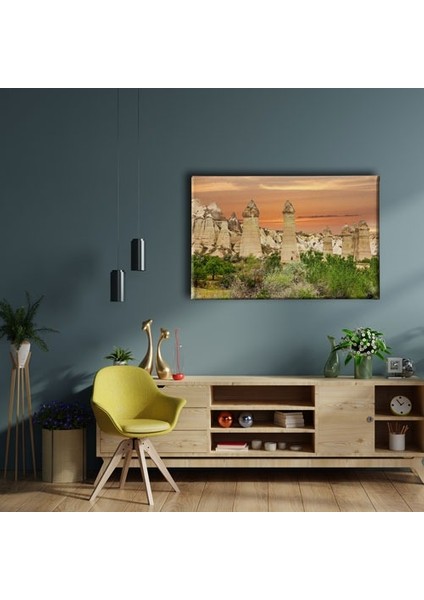 Pelee Dağı Canvas Tablo fiyatları