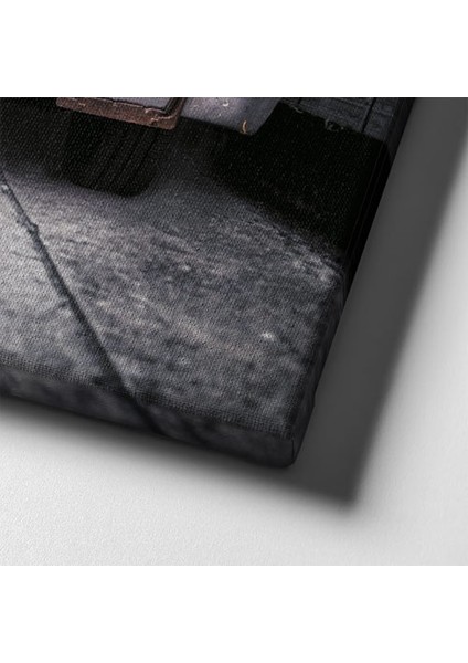 Klasik Ford Araba Canvas Tablo indirimleri