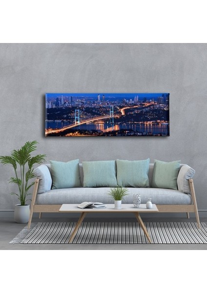 Istanbul Manzara Panoramik Kanvas Tablo fiyatları