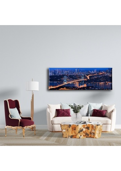 Istanbul Manzara Panoramik Kanvas Tablo fırsatları