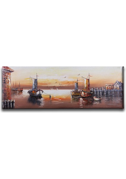 Eski Iskele Panoramik Kanvas Tablo