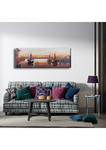 Eski Iskele Panoramik Kanvas Tablo modelleri