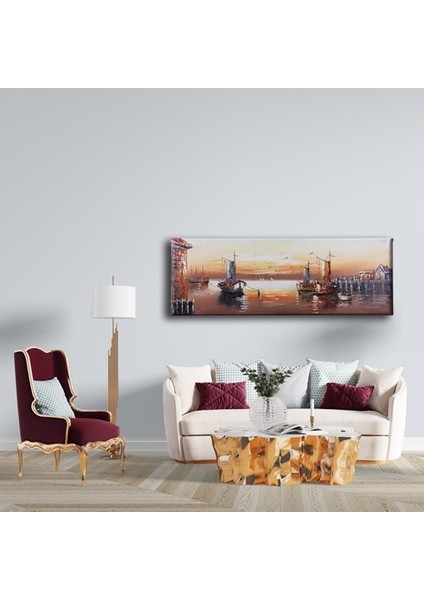 Eski Iskele Panoramik Kanvas Tablo fırsatları