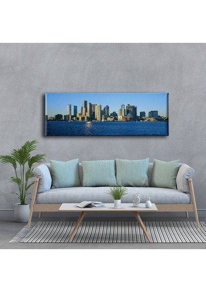 Şehir Manzara Panoramik Kanvas Tablo fiyatları