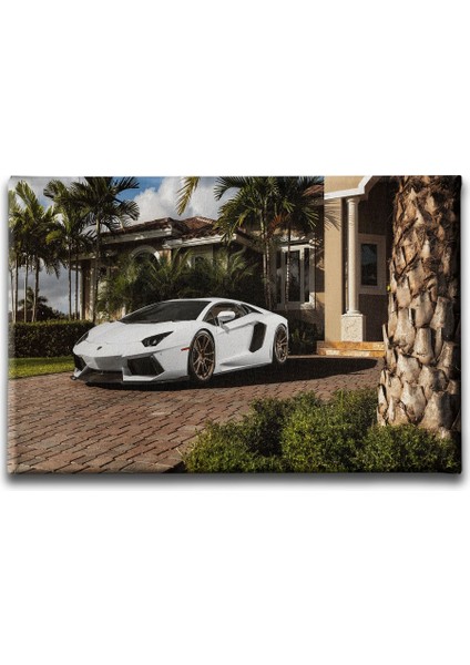 Lamborghini Canvas Tablo