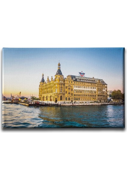 Istanbul Haydarpaşa Kanvas Tablo