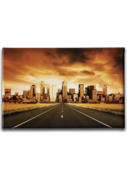 Şehir Manzara Tablo