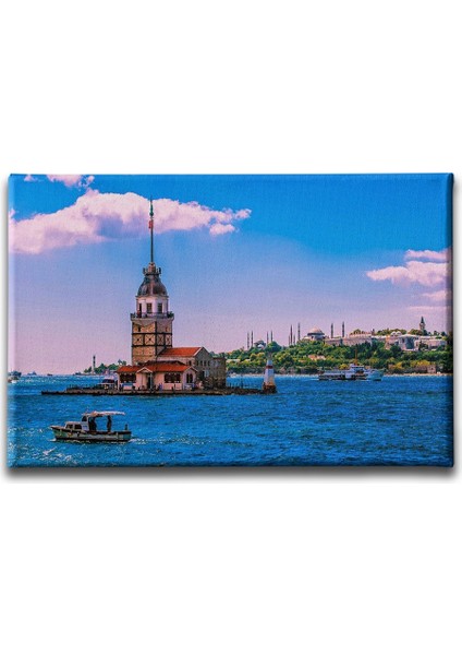 Istanbul Kız Kulesi Canvas Tablo