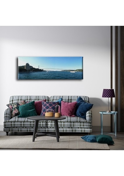 Istanbul Boğazı Panoramik Kanvas Tablo modelleri