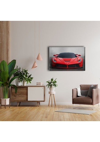 Kırmızı Ferrari Canvas Tablo fırsatları