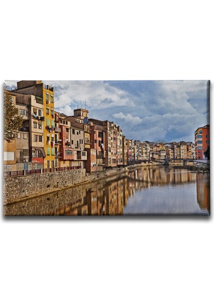 Onyar Irmağı Canvas Tablo